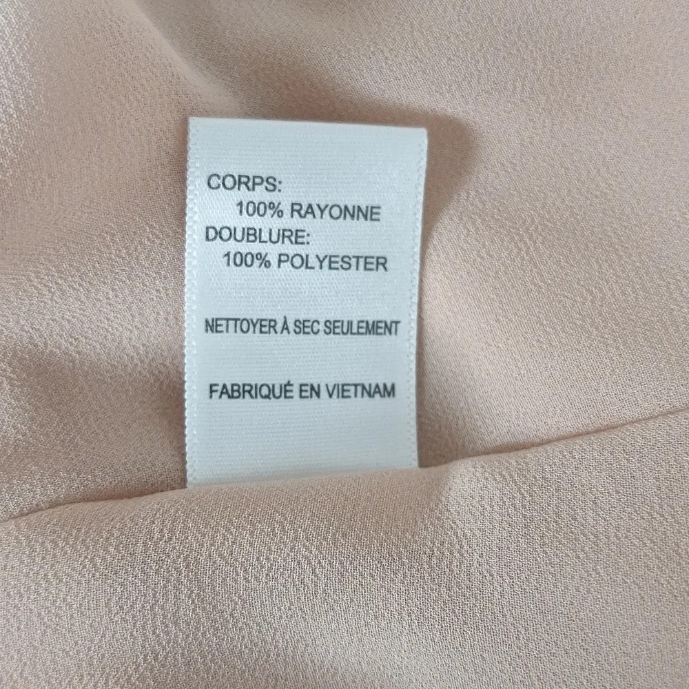 ASTR The Label Blush Pink Coquette Lace Up Cottagecore Shift Mini Dress Size S - Picture 12 of 12